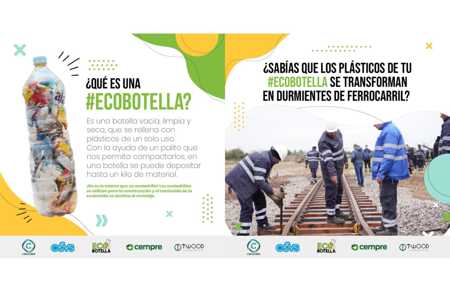 Campaña Eco Botella en Córdoba Capital